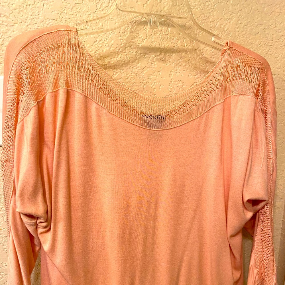 Ann Taylor, peach color blouse